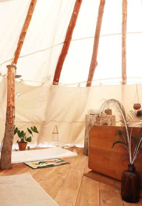 Tipi Lodge dans la Forêt Mimizan-Plage Exterior foto