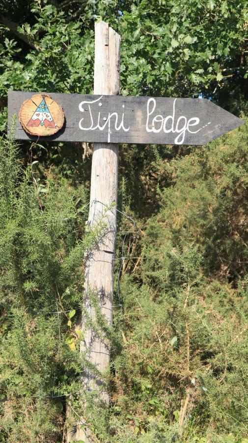 Tipi Lodge dans la Forêt Mimizan-Plage Exterior foto