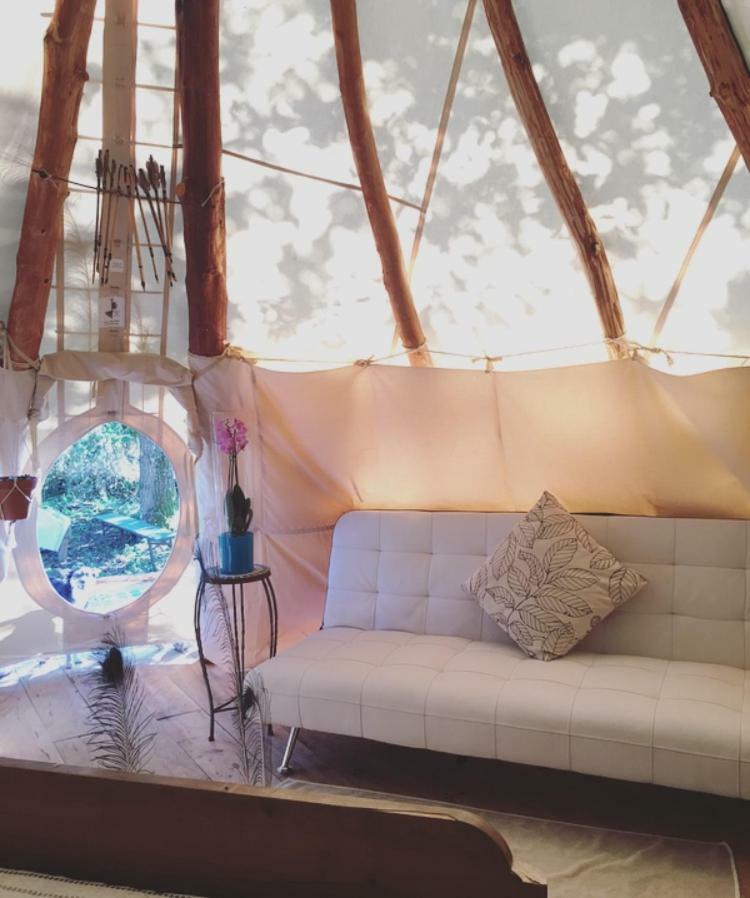 Tipi Lodge dans la Forêt Mimizan-Plage Exterior foto